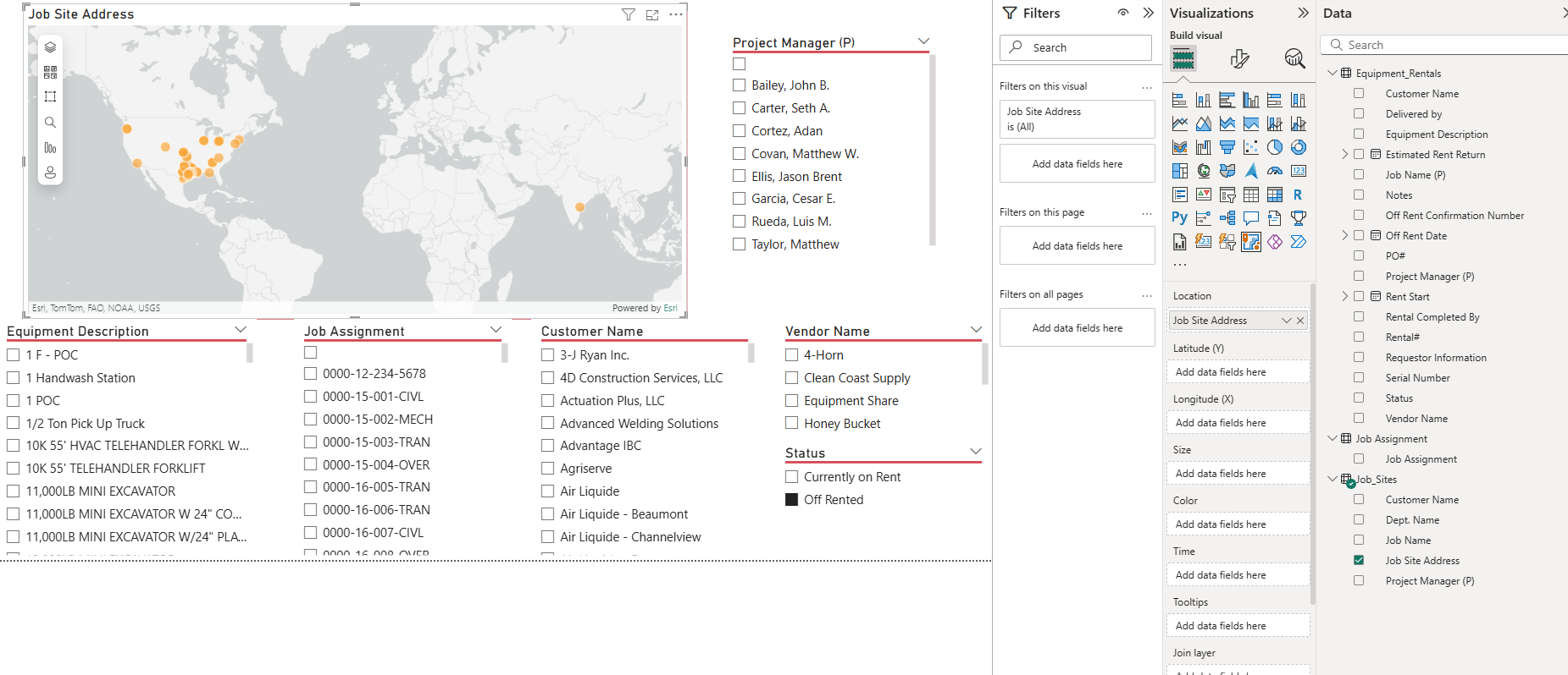 Power BI Visual and slicer relationship error - Microsoft Fabric Community