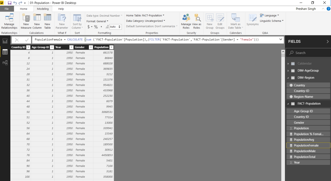 Solved: Calculate Filter not working - Microsoft Fabric Community