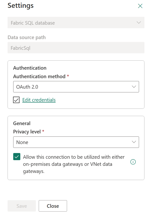 Solved: Fabric SQL DB connector from Data Factory - Microsoft Fabric ...