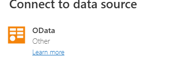 Power BI Report Builder with OData Connection to B... - Microsoft ...