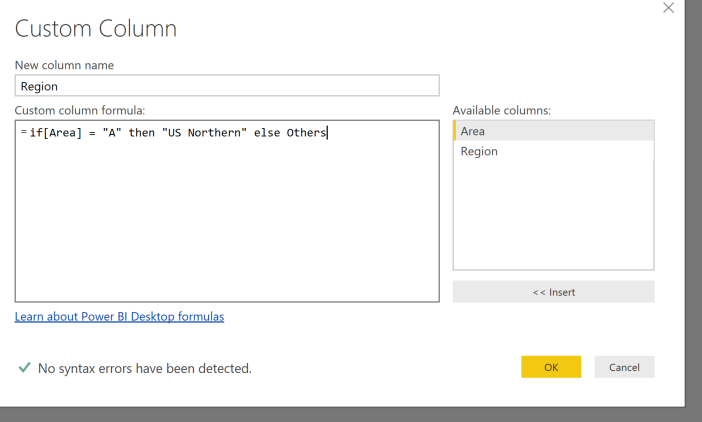 Solved: Custom Column Error - Microsoft Fabric Community