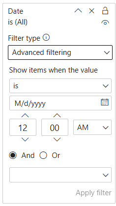 Solved: Show latest date on date filter as default option - Microsoft ...