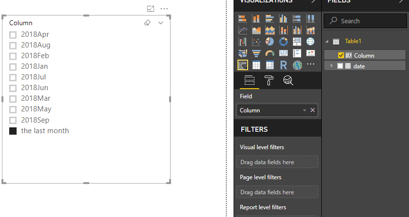 Dynamic Slicer - Microsoft Fabric Community