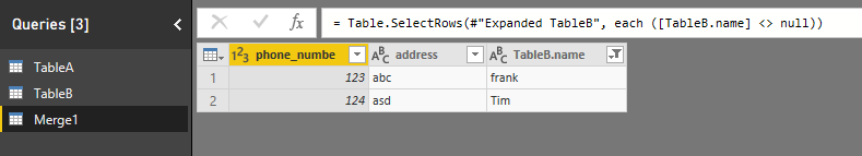 Solved: Customize a table combine with two tables - Microsoft Fabric ...