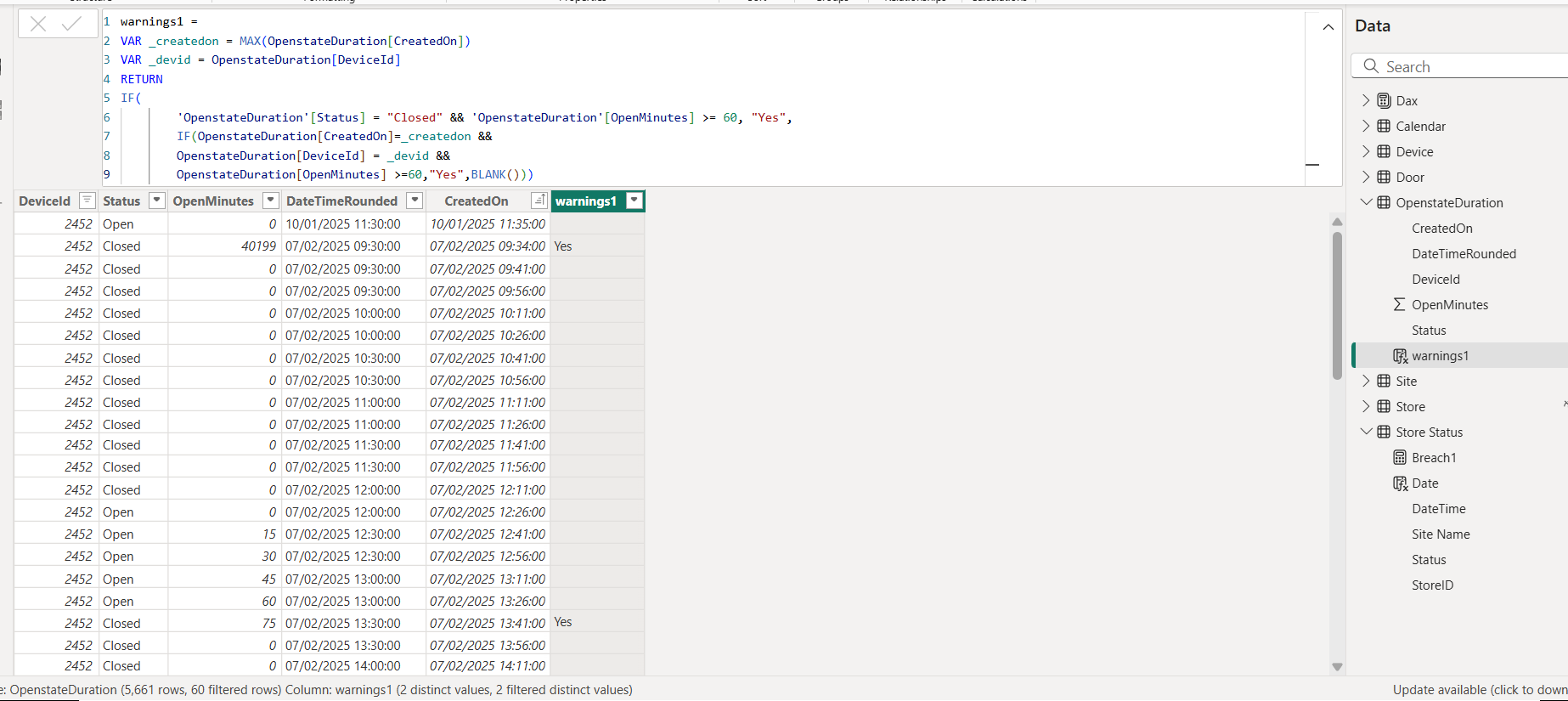 Solved: Filter context playing up with Calculated column l ...