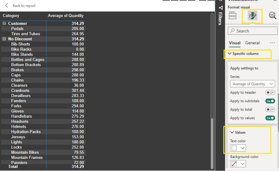 Solved: [HELP] How to change the text colour in matrix tab ...