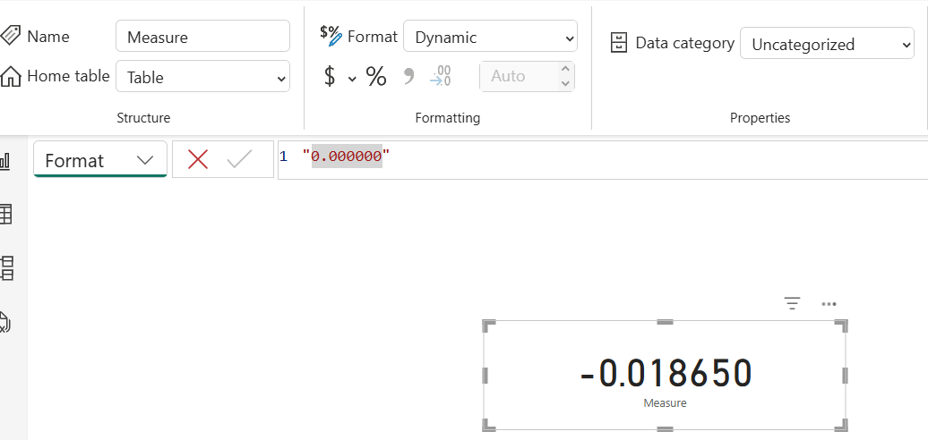 Power BI rounding to 4 decimal places automaticall... - Microsoft ...