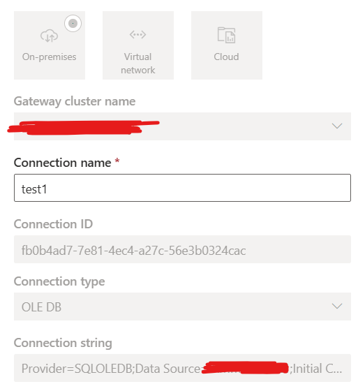 Solved: Unable to create gateway connection for SQL Server - Microsoft ...
