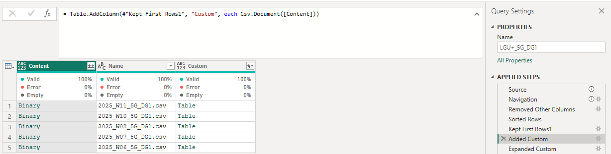 Solved: ExpandTableColumn for csv format using custom colu ...