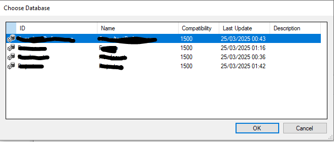 Solved: Error connecting to database in Tabular Editor - Microsoft ...
