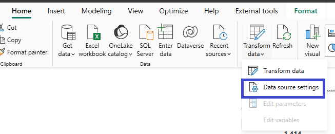 Solved: How to change excel data source in Existing Power ...