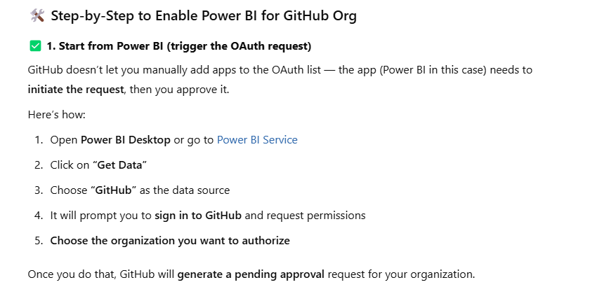 Solved: Unable to connect to github - Microsoft Fabric Community