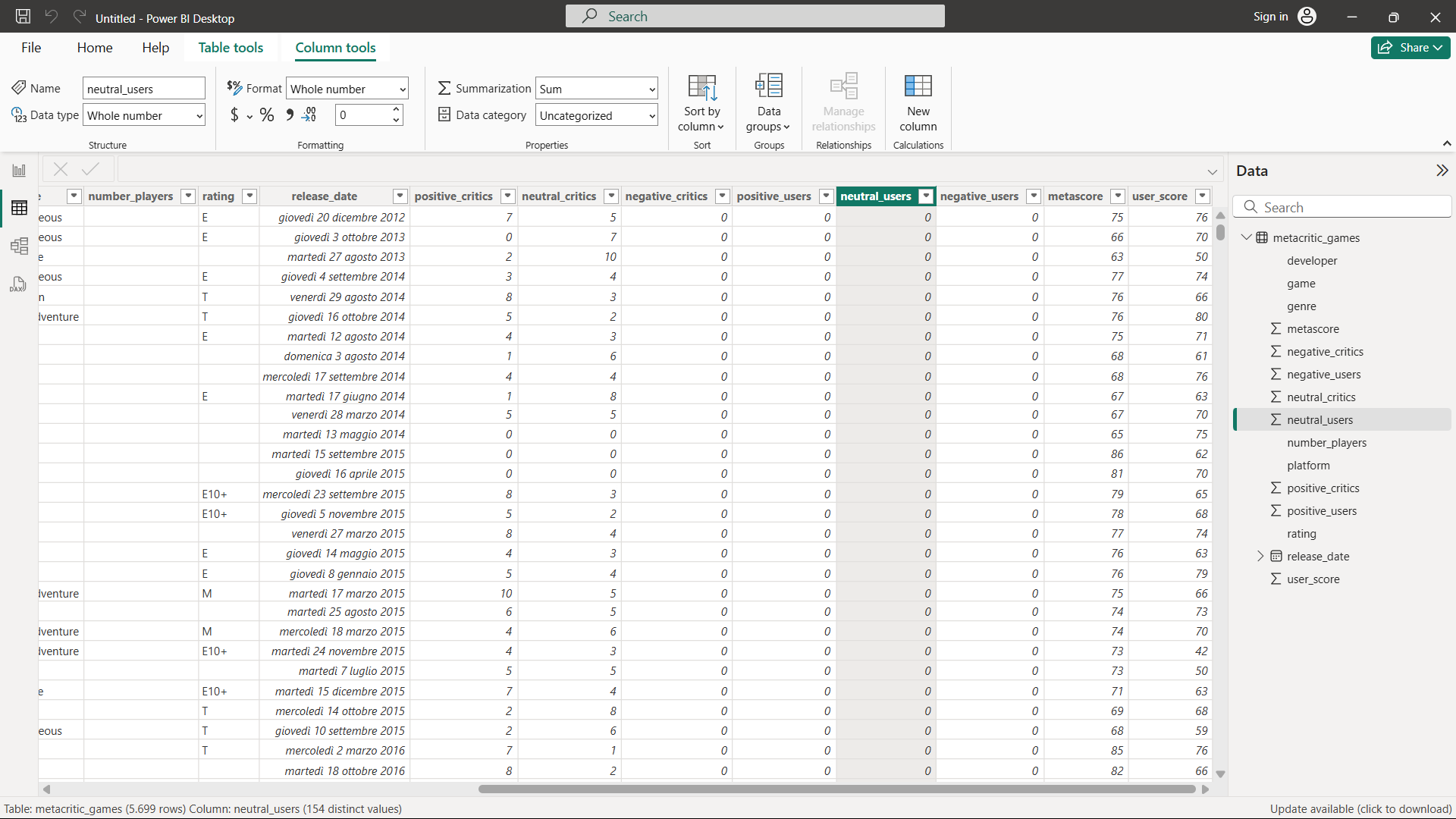 Solved: Columns become 0 after trasforming data - Microsoft Fabric ...