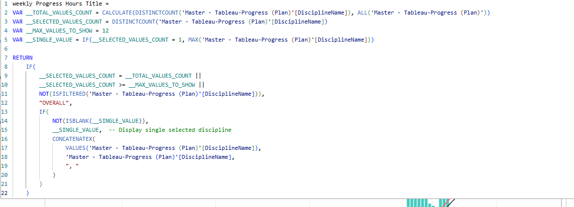 Solved: Title Dynamic Using Buttons - Microsoft Fabric Community