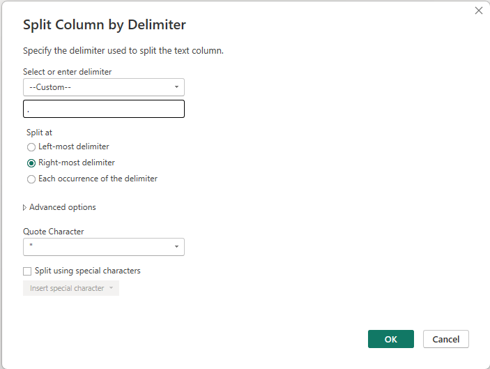 Extracting Certain Characters from Text Column - Microsoft Fabric Community