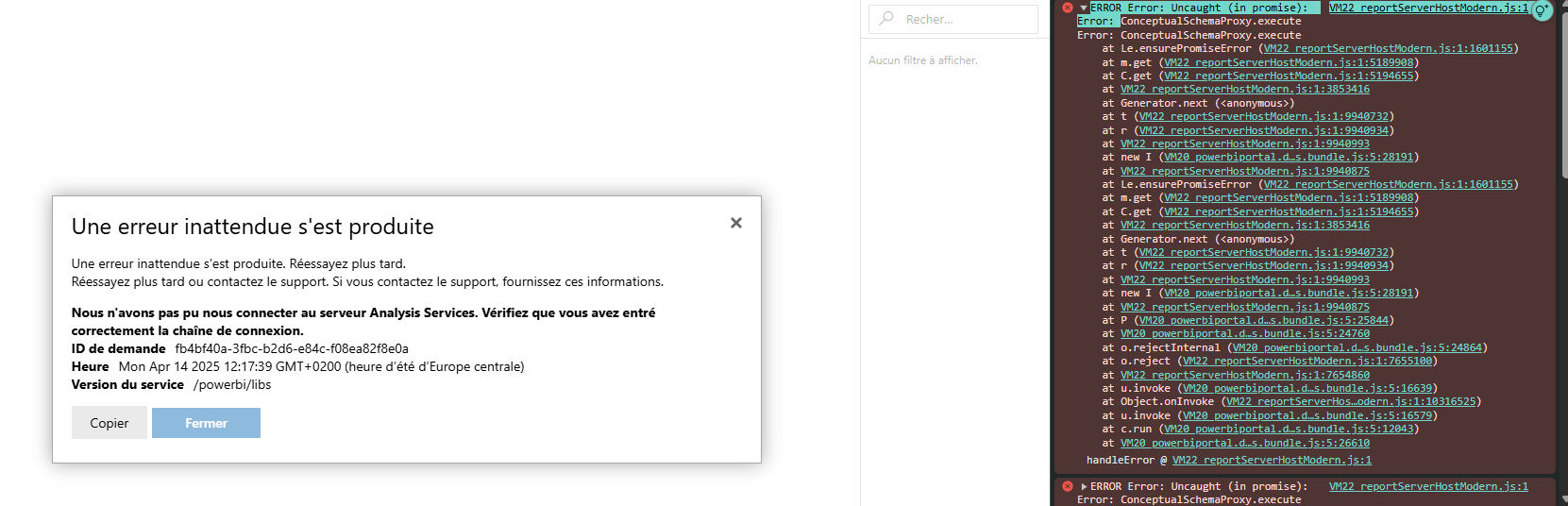 Solved: Error with custom visualization - Microsoft Fabric Community