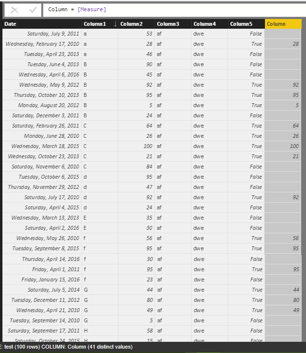 Solved: DAX Calculated Table - Microsoft Fabric Community