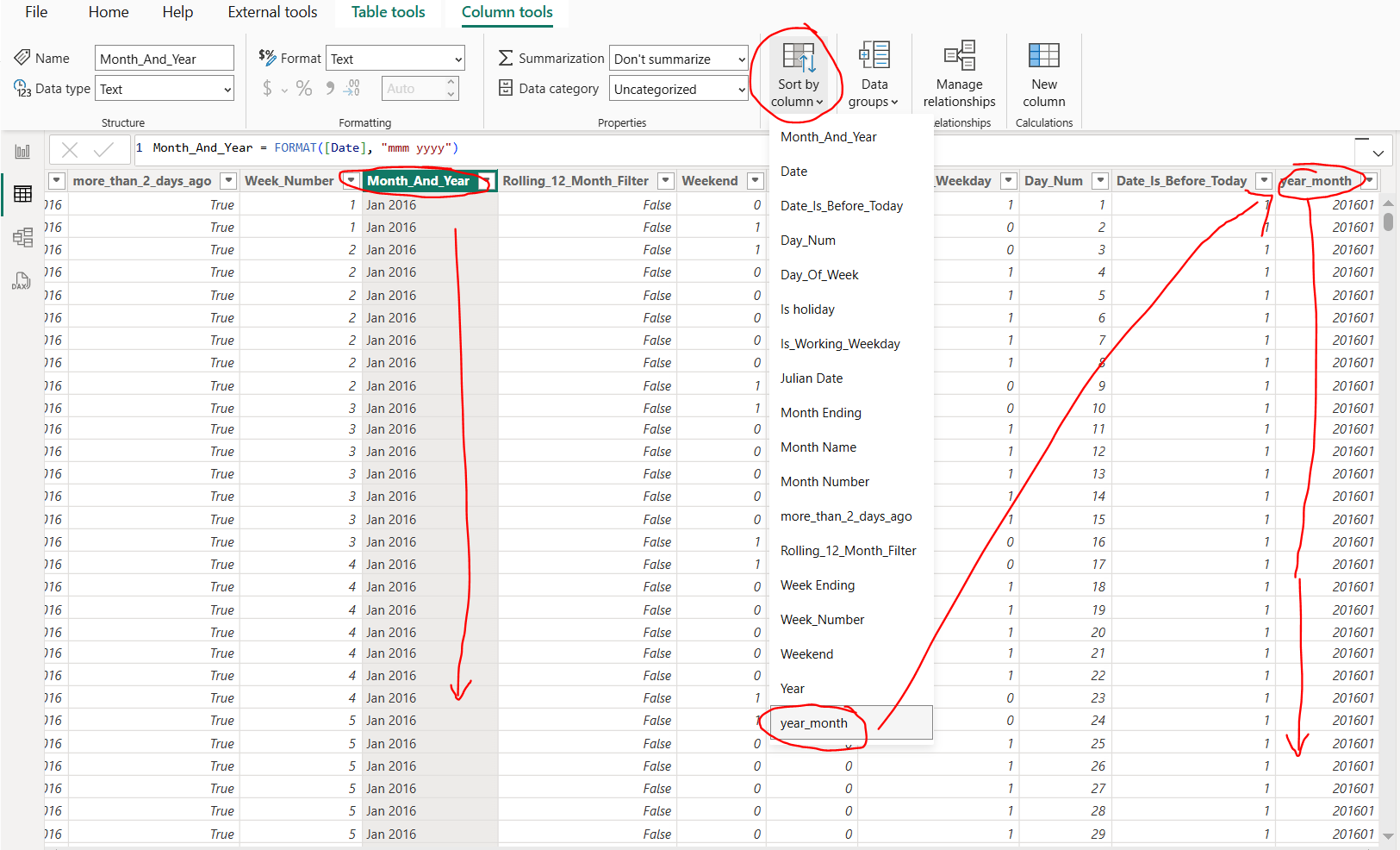 How to Sort Bar Chart by Month Number from Live Qu... - Microsoft ...