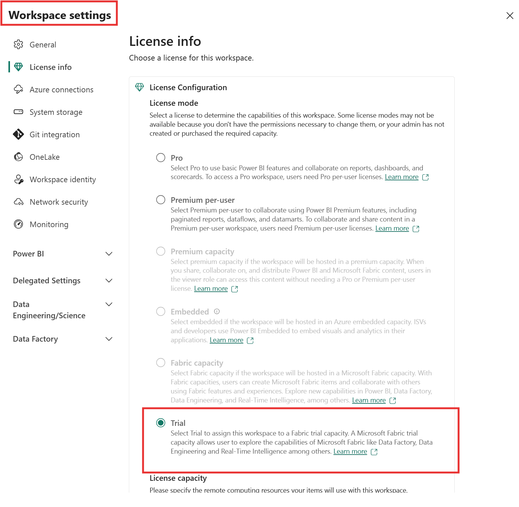 Solved: Cannot create Fabric Trial Capacity - Microsoft Fabric Community