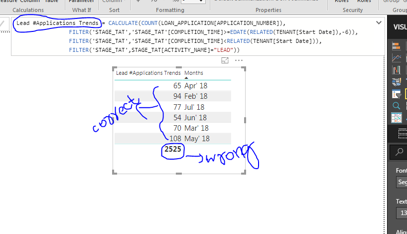 Solved: COUNT function giving strange results - Microsoft Fabric Community