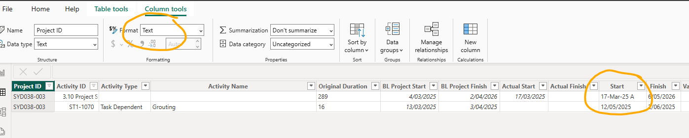 Solved: Mismatch in Date Column Format Between Desktop and ...