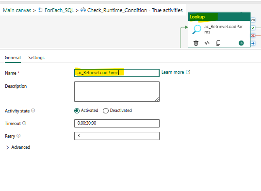 Solved: Getting 400 Error while preview the lookup activit ...