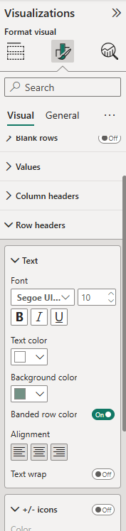 Creating a drill down using a matrix? - Microsoft Fabric Community