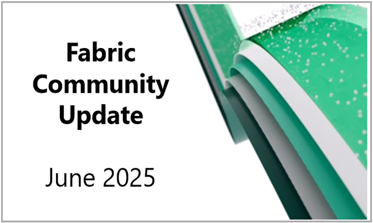 June 2025 community update carousel