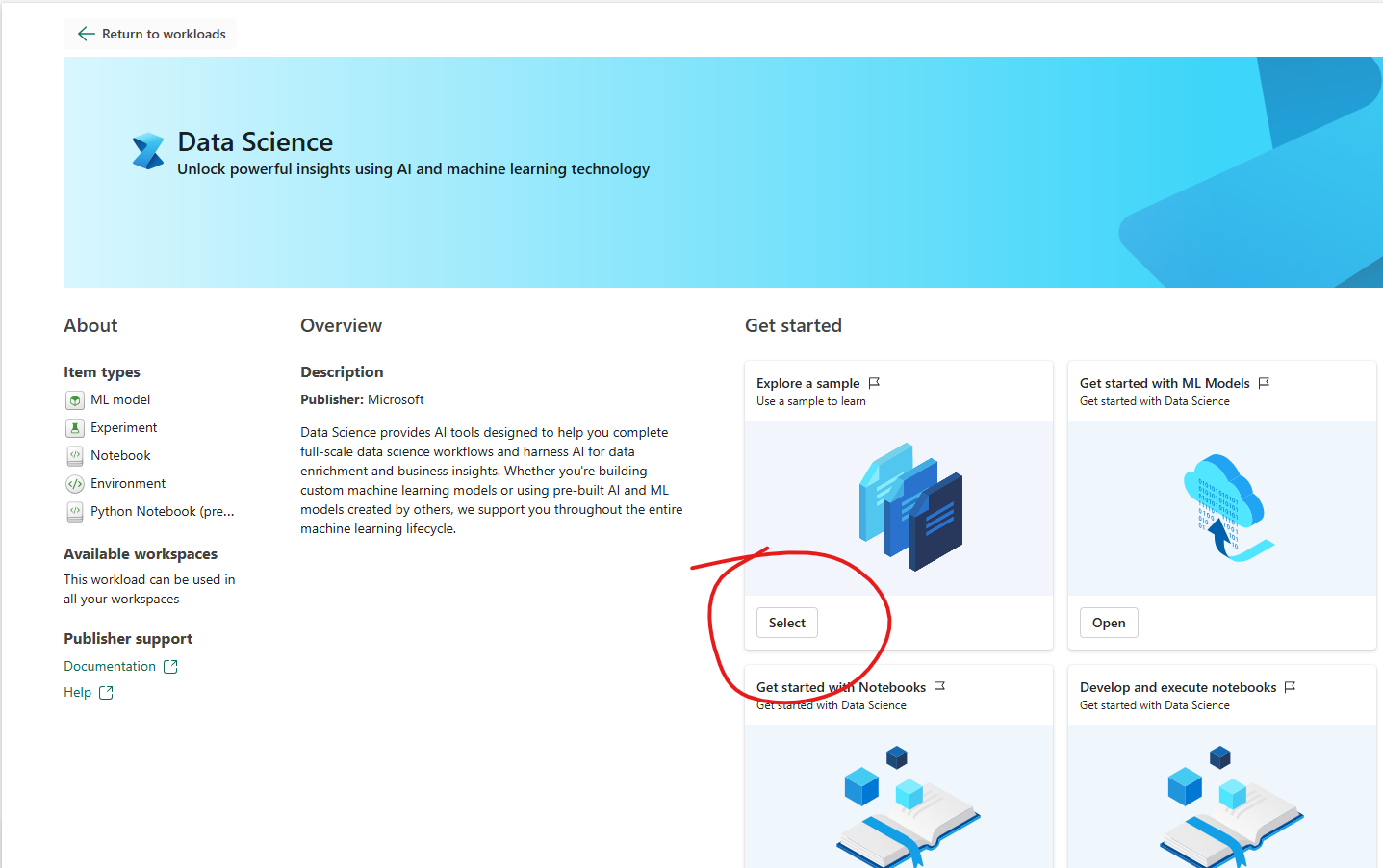 Solved: Fabric Data Science Tutorial - Sample Data not acc ...