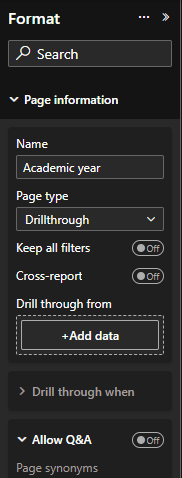 Drillthrough Filter - Microsoft Fabric Community