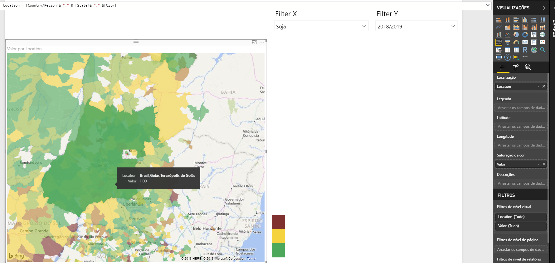 Solved: Power BI Maps Can´t find City on Bing - Microsoft Fabric Community