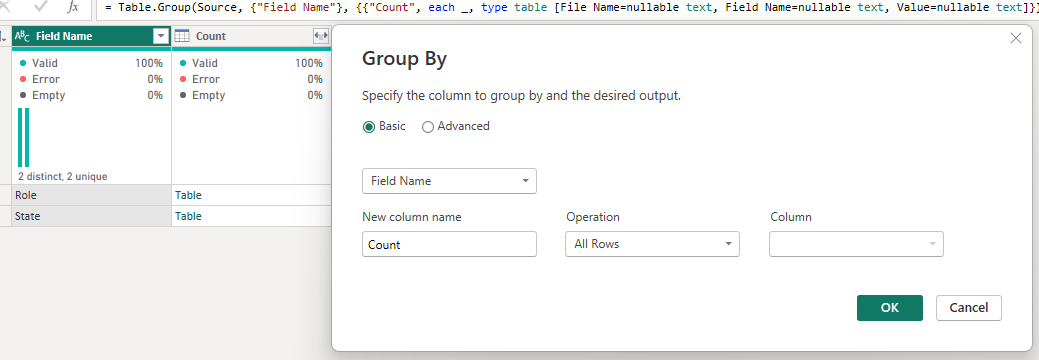 Solved: Error while doing PIVOT in power query - Microsoft Fabric Community