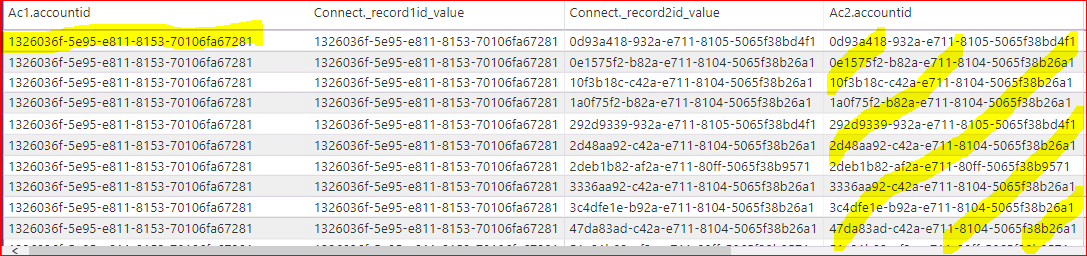 Solved: About dynamics 365 Connections table and account t ...
