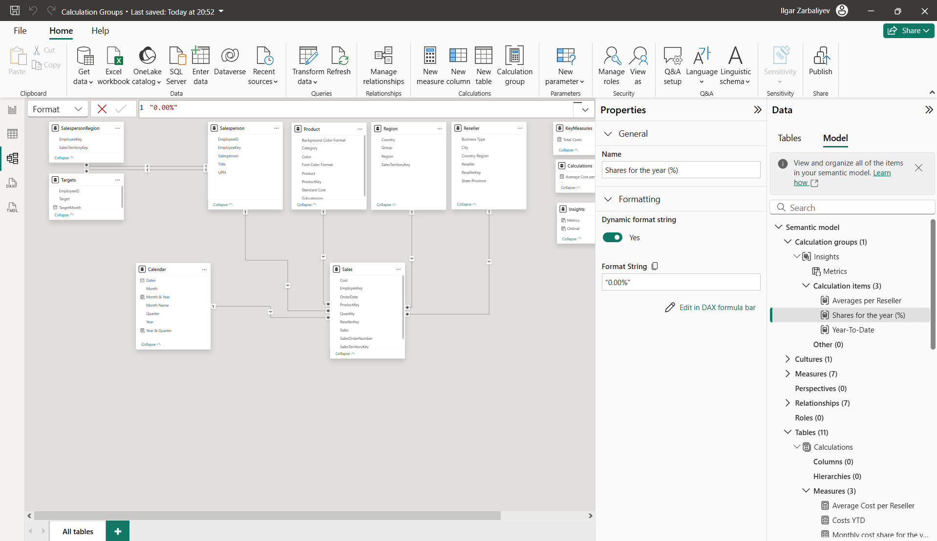 Calculation Groups and Field Parameters - Microsoft Fabric Community