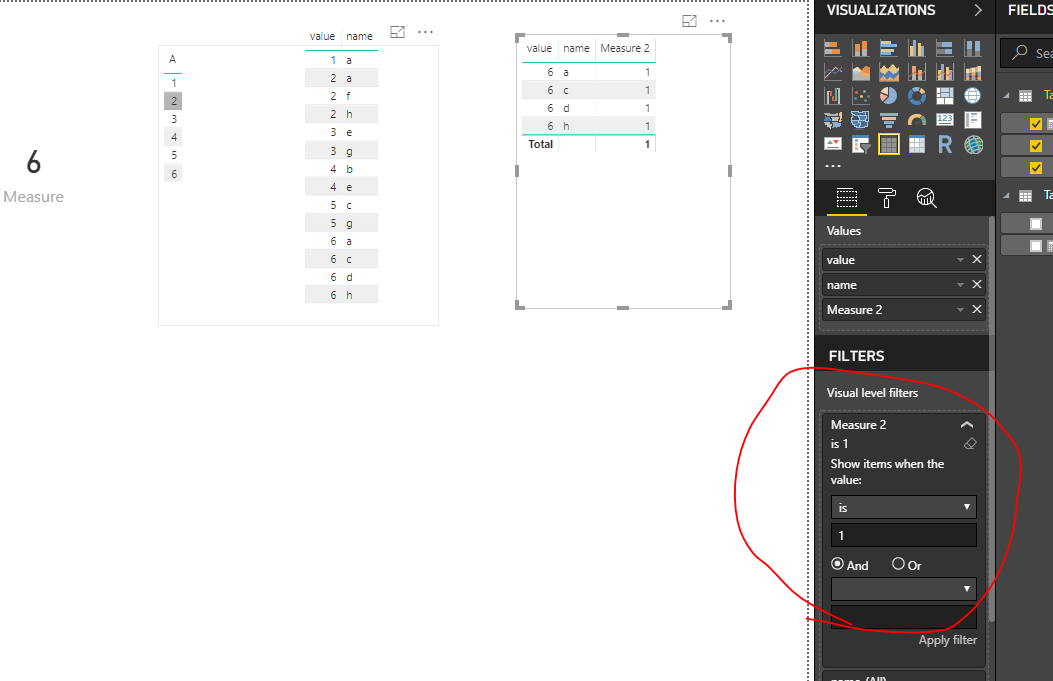 Solved: filter with measure - Microsoft Fabric Community