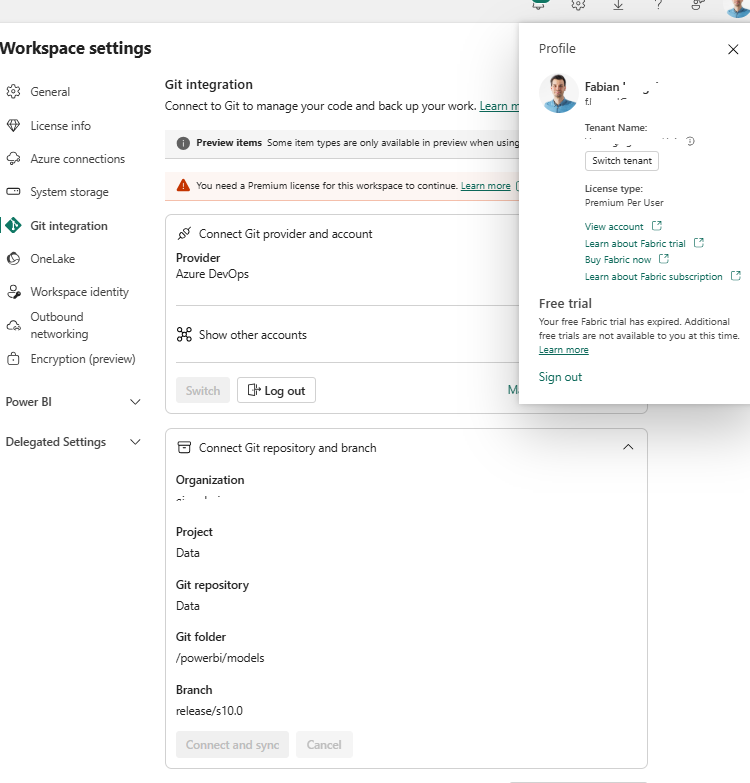 Solved: Power BI - Git integration - Microsoft Fabric Community