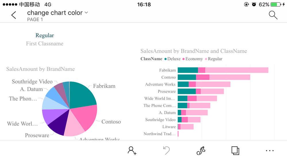 Power BI app in IOS