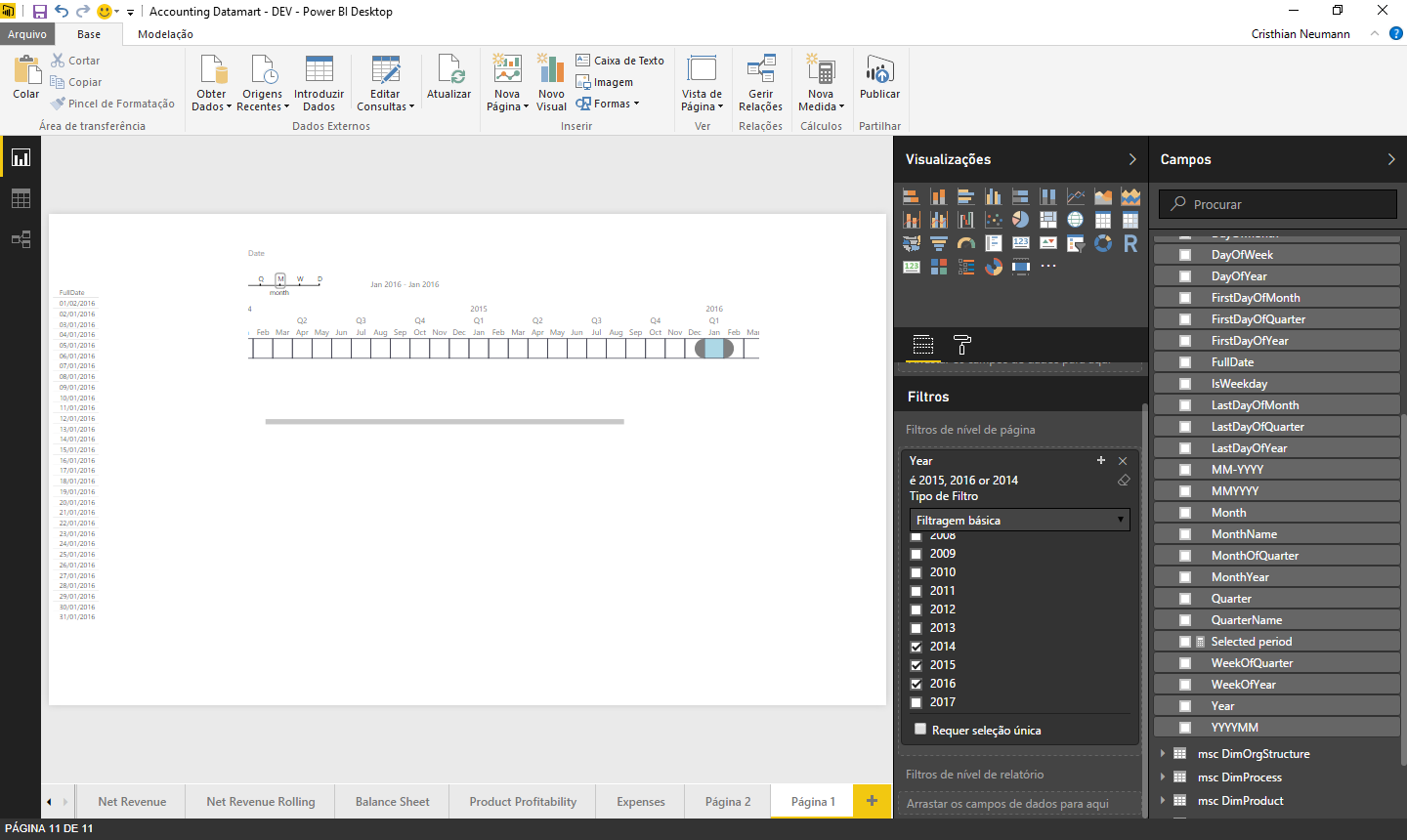 Solved: Timeline Issue - Microsoft Fabric Community