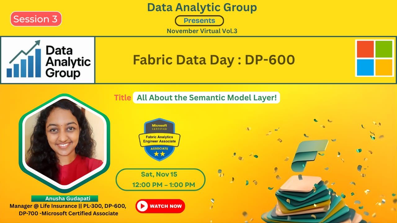 DP600-All about Semantic Model - Microsoft Fabric Community