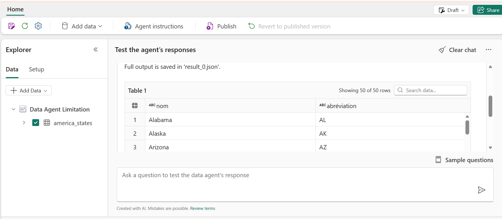 Solved: Re: Fabric Data Agent Limitations of 25 items - Microsoft ...