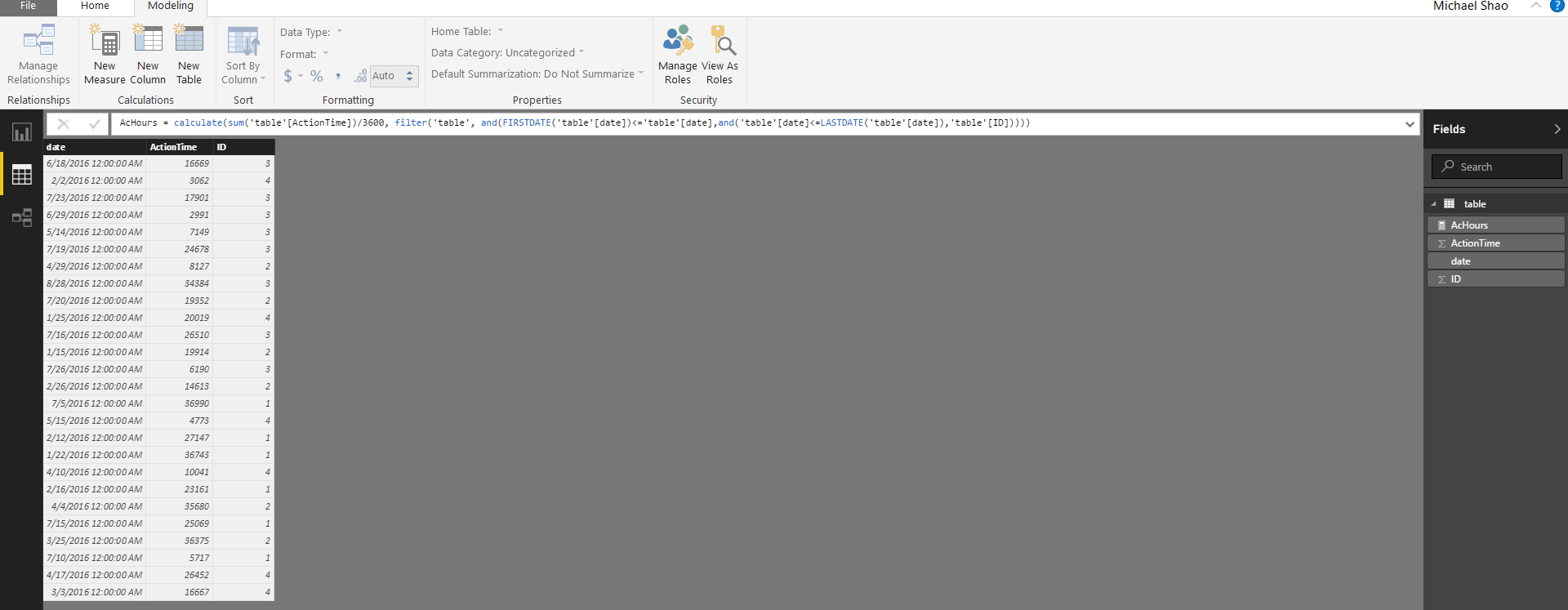 Filter data in the report period - Microsoft Fabric Community