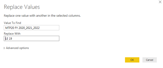 Solved: Replace data with certain text - Microsoft Fabric Community