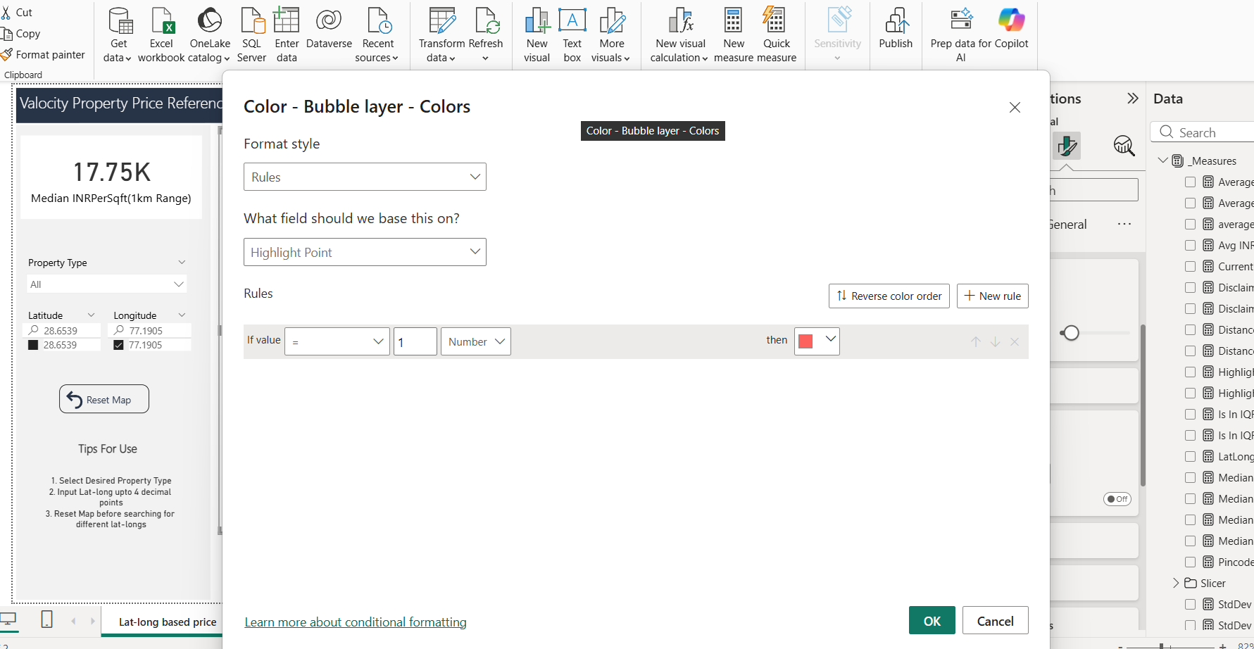 Solved: Conditional Highlighting works in Desktop but not ...
