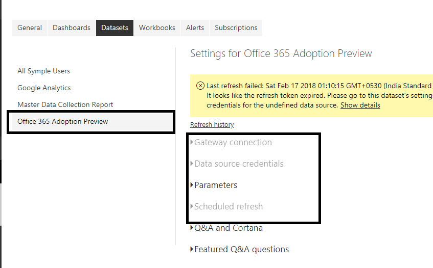 Scheduled Refresh is disabled - Microsoft Fabric Community