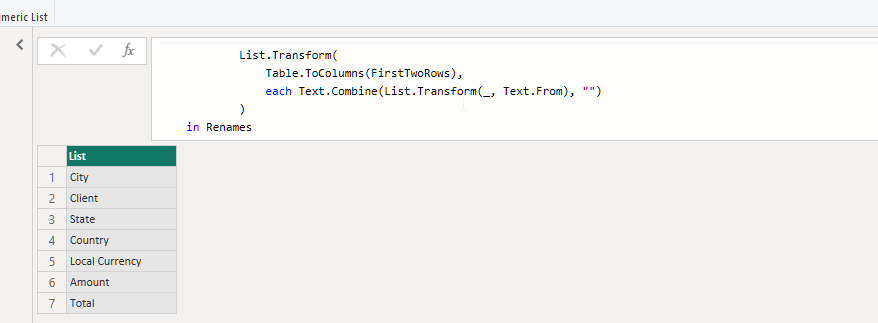 Solved: Re: Combine 2 rows into 1 - Microsoft Fabric Community