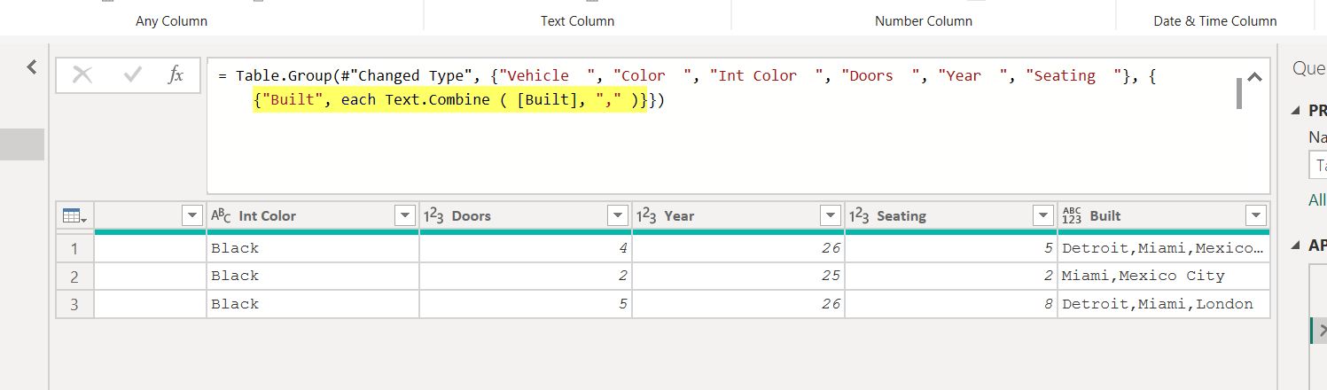 Solved: Grouping rows by Column and then updating Column - Microsoft ...