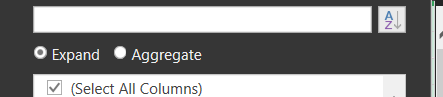 UI fix for Expand table behavior of dropping rows - Microsoft Fabric ...