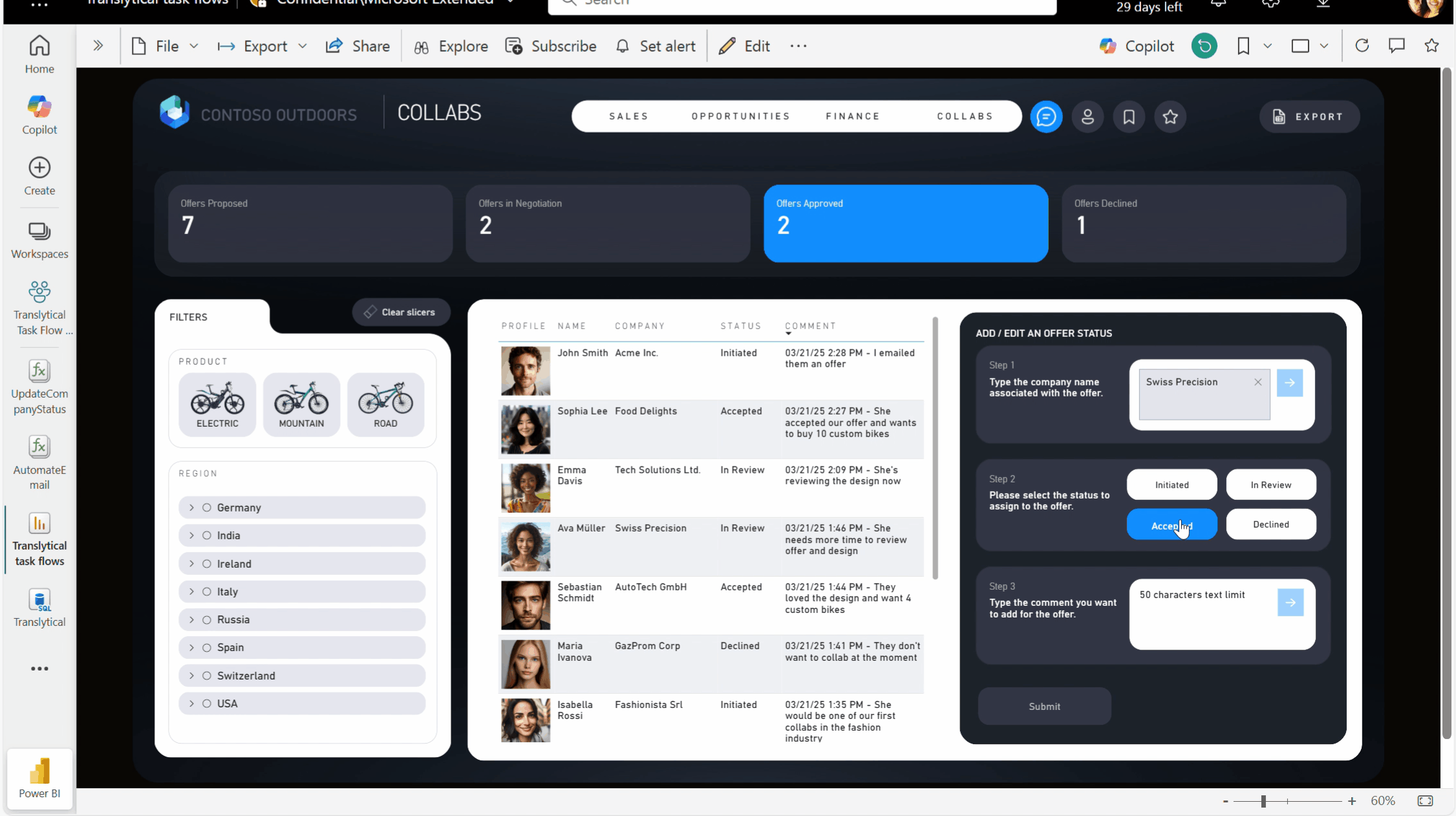 Translytical task flows (Preview) - Microsoft Fabric Community