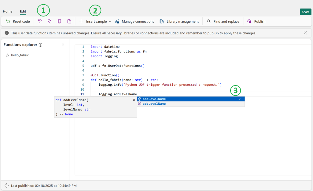 Announcing Fabric User Data Functions (Preview) - Microsoft Fabric ...