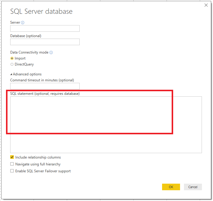 SQL Server Error on "Close & Apply" - Microsoft Fabric Community